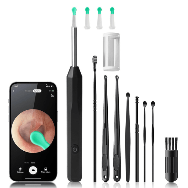 Nettoyeur d'oreille à caméra | Otoscope™